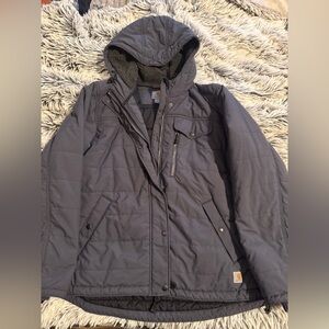 Carhartt Bluish Gray Hooded Jacket